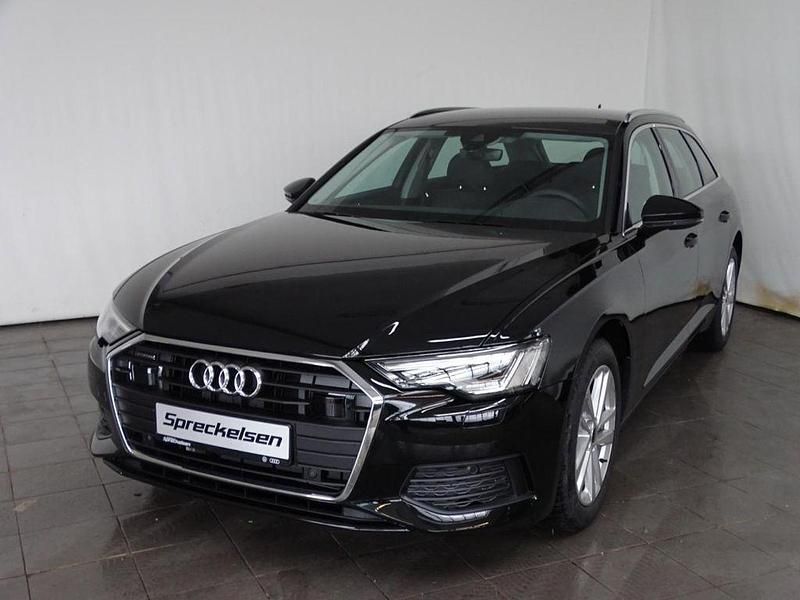 Mythosschwarz metallic Gebraucht 2023 Audi A6 Premium Kombi | 44.890 € (Teuer) - Bild 1/4