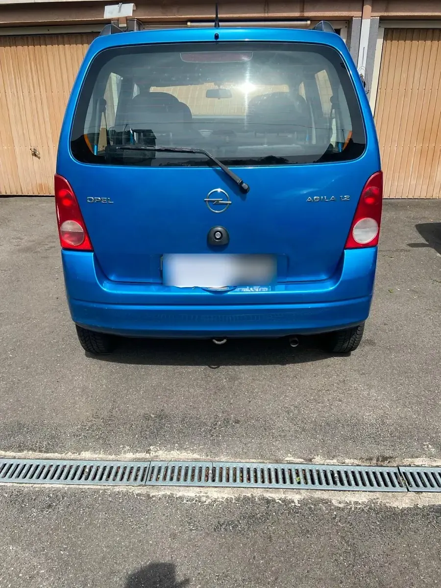 Occasion Opel Agila 75 ch (55 kW) 2000 Bleue Monospace