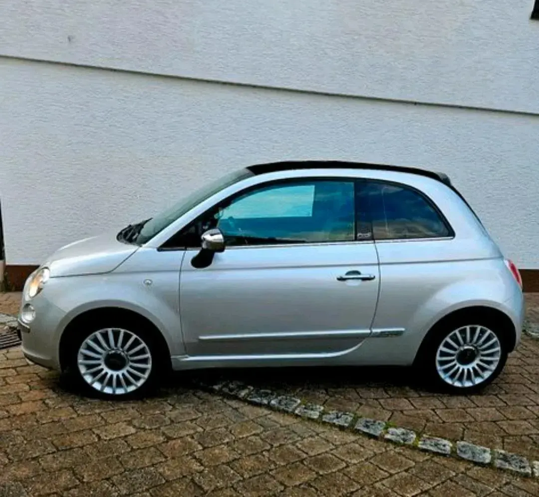 Gebraucht Fiat 500C 71 PS (52 kW) 2011 Silber Cabrio