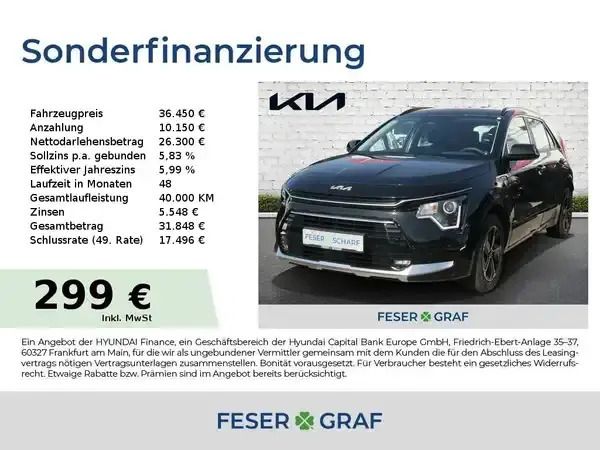 Auroraschwarz Neu 2025 Kia Niro SUV | 35.850 € (Guter Preis) - Bild 1/4