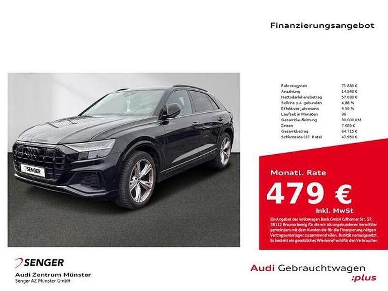 Mythosschwarz metallic Gebraucht 2021 Audi SQ8 Ambiente SUV | 71.880 € (Fairer Preis) - Bild 1/3