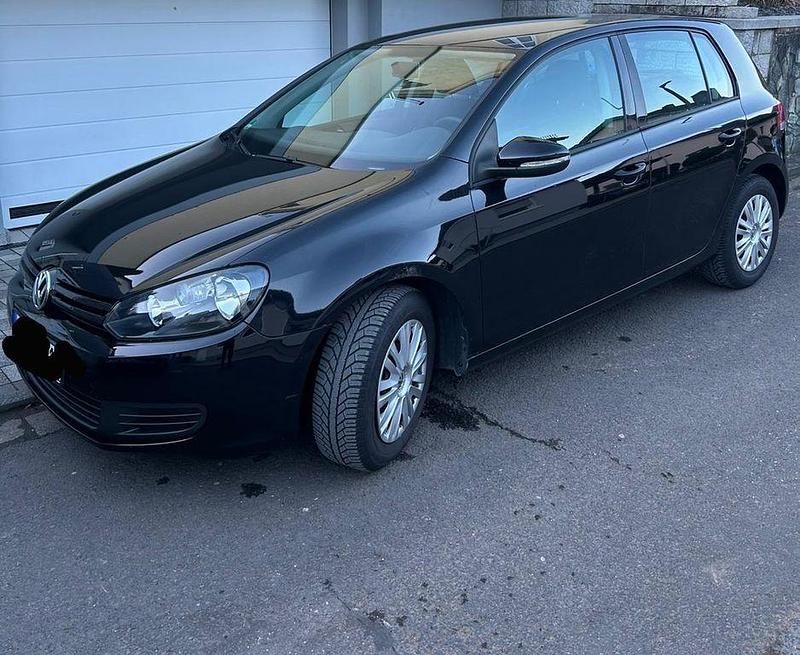 Gebraucht VW Golf VI Trendline 80 PS (58 kW) 2010 Schwarz Kleinwagen