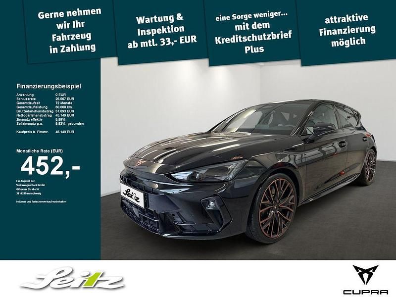 Midnight schwarz metallic Gebraucht 2025 Cupra Leon VZ Limousine | 45.149 € (Teuer) - Bild 1/3