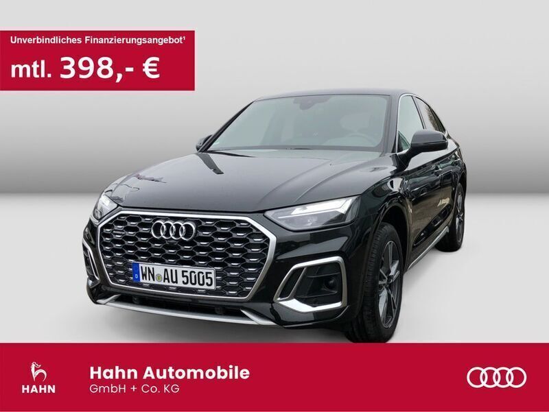 Schwarz Gebraucht 2024 Audi Q5 Sportback S-Line SUV | 48.430 € (Fairer Preis) - Bild 1/3