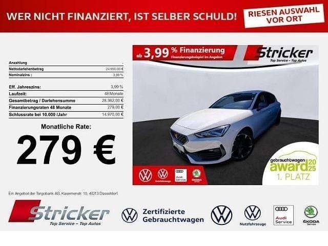 Weiß Gebraucht 2024 Cupra Leon Limousine | 24.949 € (Superpreis) - Bild 1/3