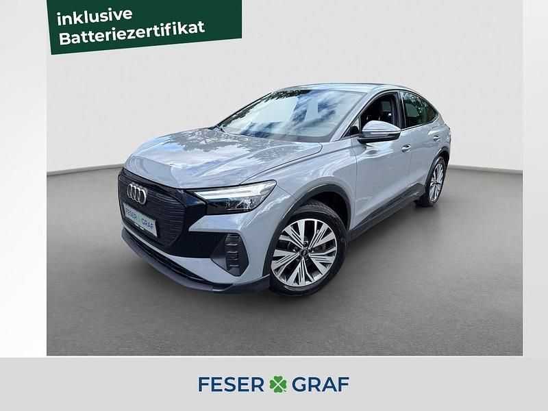 Kieselgrau Gebraucht 2022 Audi Q4 Sportback e-tron Advanced Plus SUV | 31.980 € (Fairer Preis) - Bild 1/4