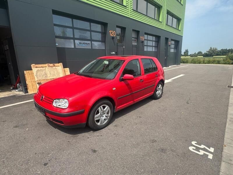 Rot Gebraucht 2001 VW Golf IV Kleinwagen | 2.950 € (Fairer Preis) - Bild 1/4
