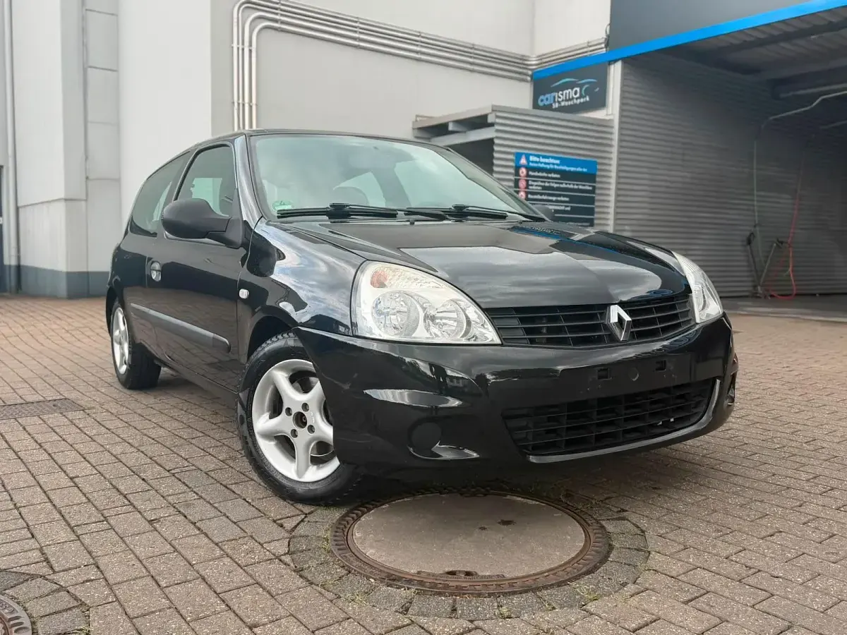 Gebraucht Renault Clio Campus 58 PS (42 kW) 2009 Schwarz Kleinwagen
