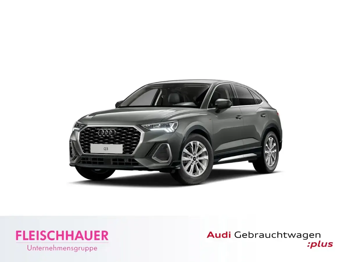 Gebraucht Audi Q3 Sportback S-Line 150 PS (110 kW) 2025 Grau SUV
