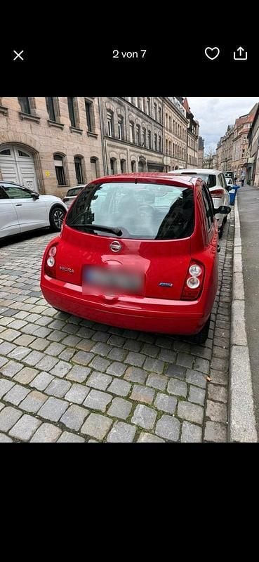 Gebraucht Nissan Micra 65 PS (47 kW) 2009 Rot Kleinwagen