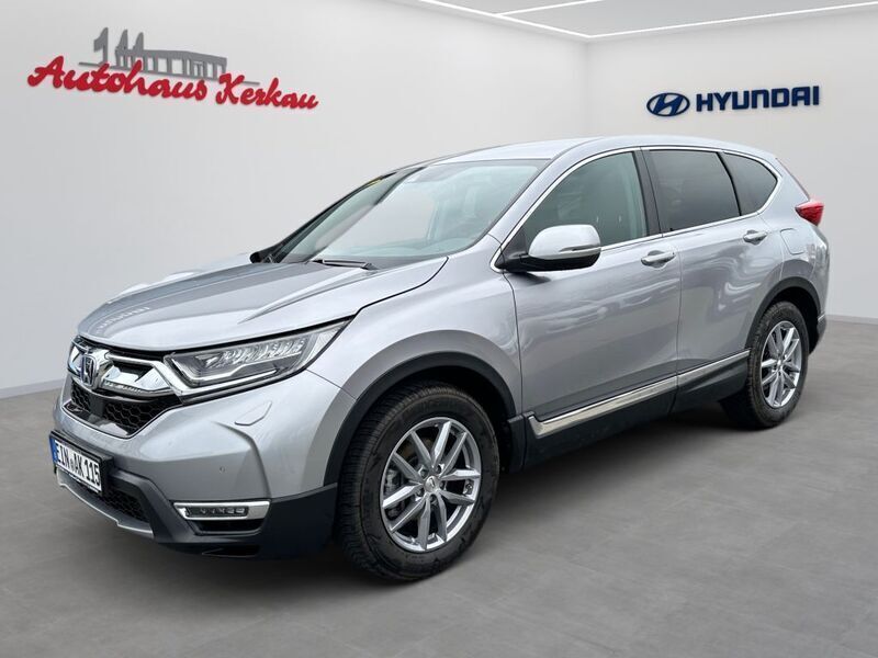 Lunar silver metallic Gebraucht 2023 Honda CR-V Elegance SUV | 31.900 € (Superpreis) - Bild 1/4