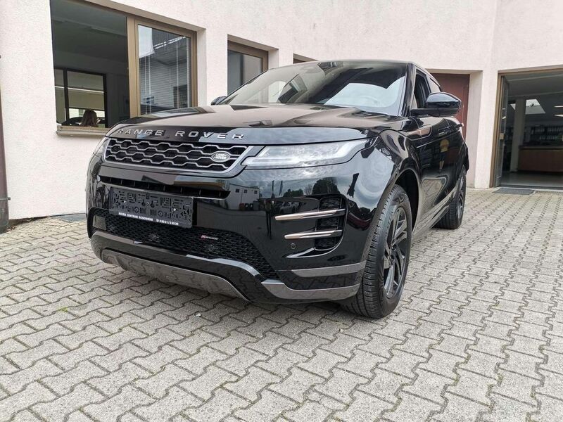 Santorini black met. Gebraucht 2023 Land Rover Range Rover evoque SE Dynamic SUV | 47.500 € (Fairer Preis) - Bild 1/4