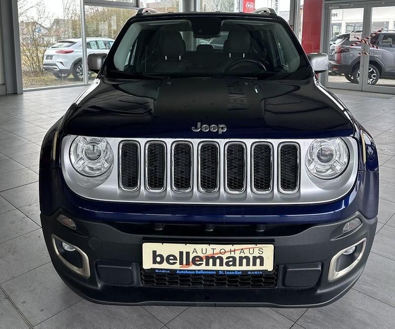 Gebraucht Jeep Renegade Limited 140 PS (102 kW) 2016 Blau SUV