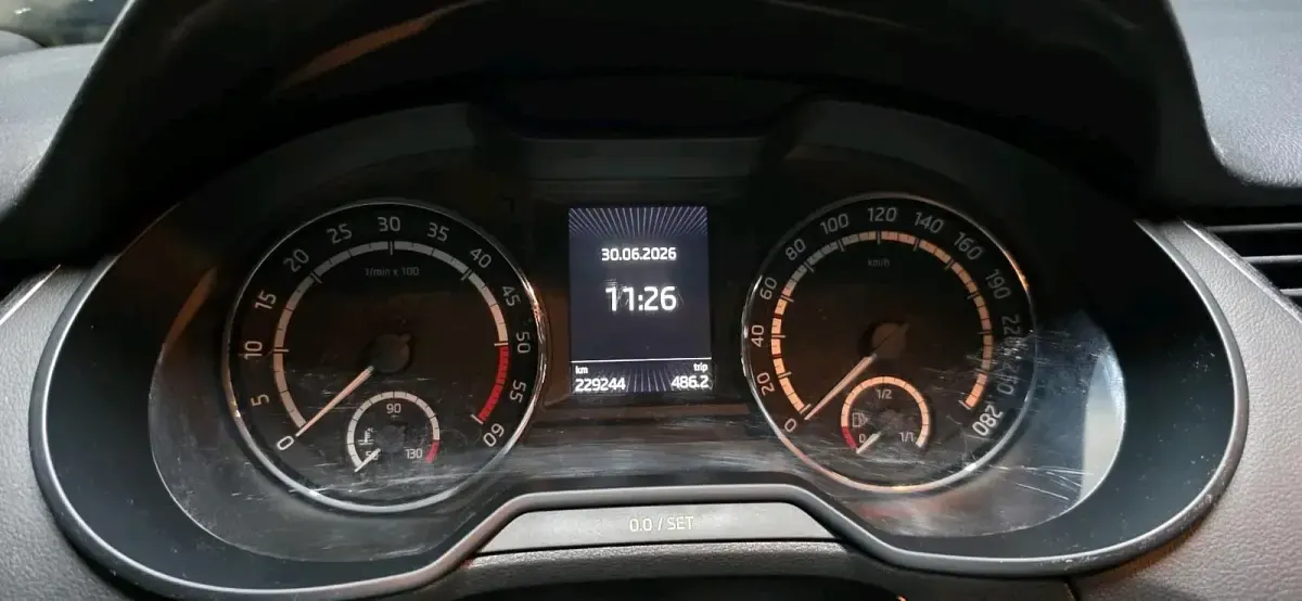 Gebraucht Skoda Octavia vRS 184 PS (135 kW) 2015 Schwarz Kombi