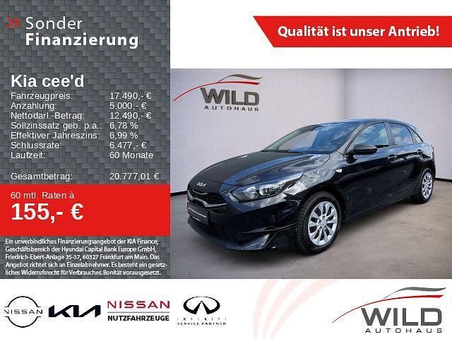 1k) zilinaschwarz met. (schwarz Gebraucht 2022 Kia Ceed Edition 7 Kleinwagen | 17.490 € (Guter Preis) - Bild 1/4