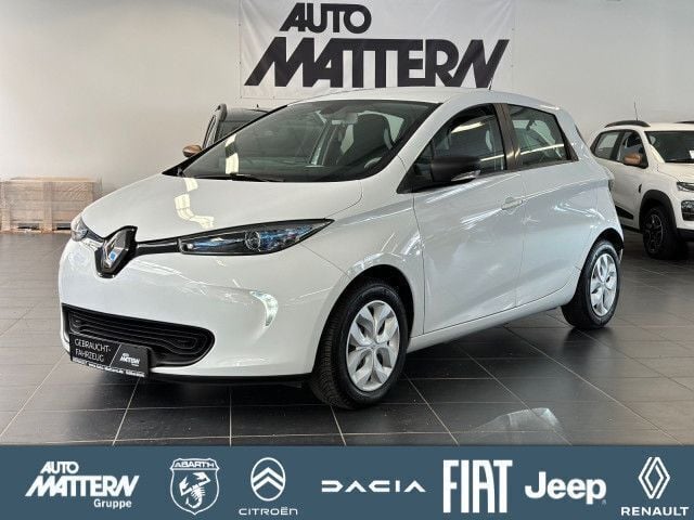 Weiß gletscherweiss Gebraucht 2019 Renault Zoe Life Kleinwagen | 9.390 € (Guter Preis) - Bild 1/4