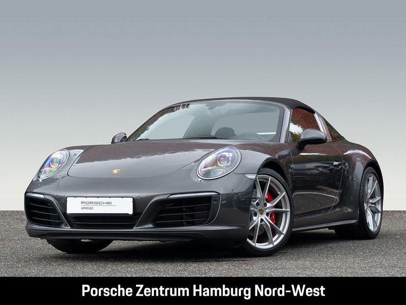 Grau Gebraucht 2018 Porsche 911 Targa 4S Cabrio | 124.790 € - Bild 1/4