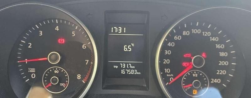 Gebraucht VW Golf VI Trendline 80 PS (58 kW) 2011 Weiß Kleinwagen