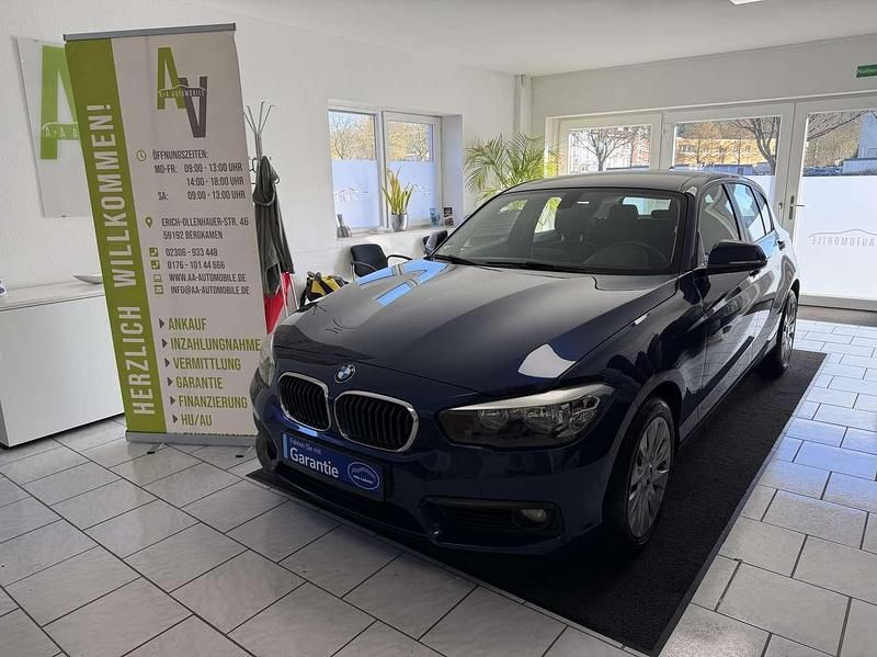 Gebraucht BMW 116 Advantage 109 PS (80 kW) 2016 Mediterranblau metallic Kleinwagen