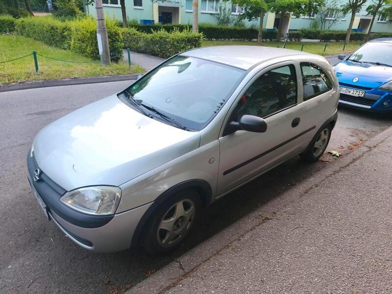 Silber Gebraucht 2002 Opel Corsa Kleinwagen | 1.200 € - Bild 1/4