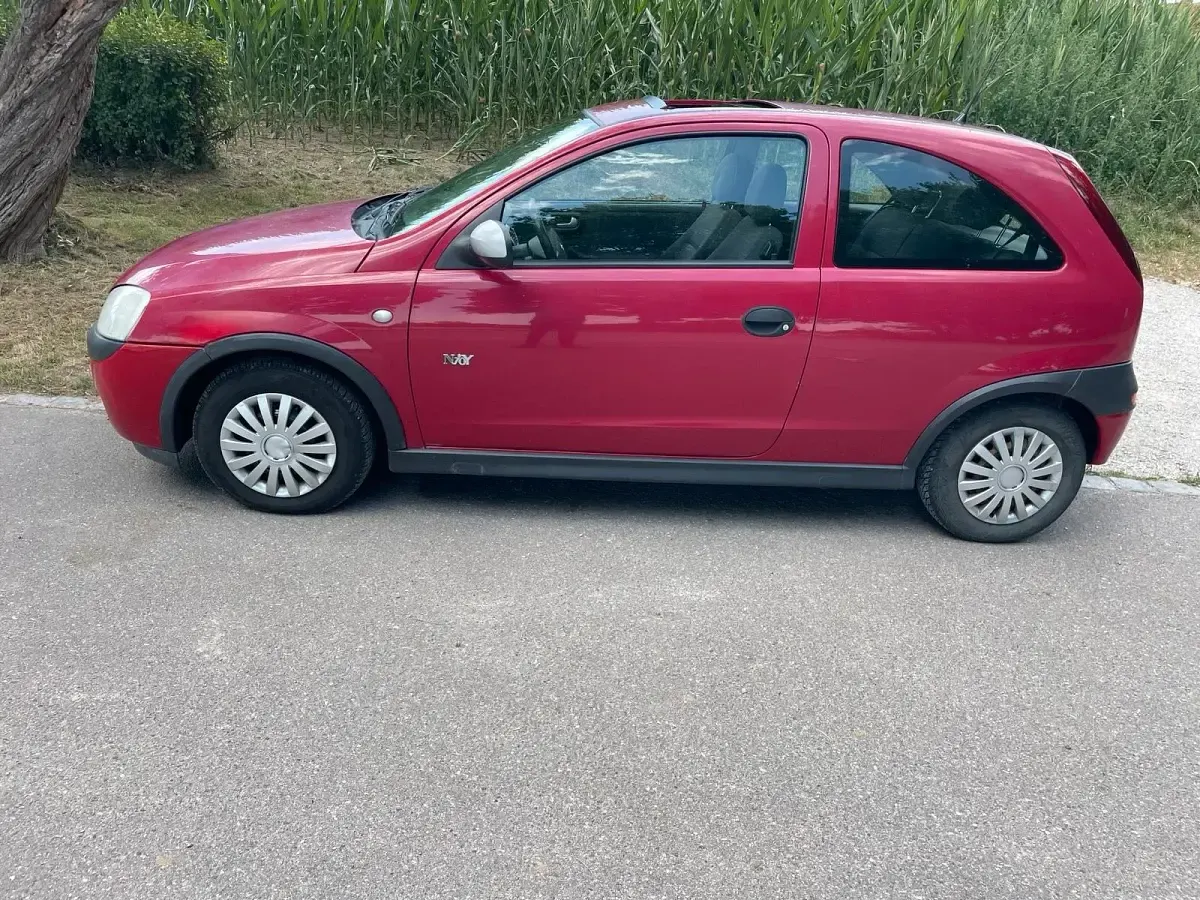 Gebraucht Opel Corsa 75 PS (55 kW) 2003 Rot Kleinwagen