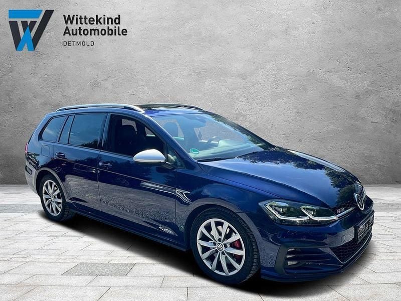 Blau Gebraucht 2019 VW Golf VII GTD Kombi | 14.999 € (Guter Preis) - Bild 1/4