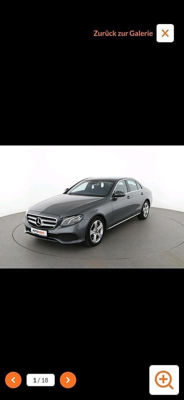 Grau Gebraucht 2017 Mercedes E300 Limousine | 25.900 € (Guter Preis) - Bild 1/4