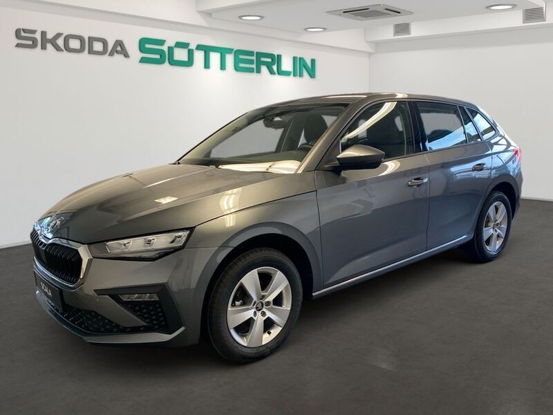 Grau Gebraucht 2025 Skoda Scala Essence Kleinwagen | 21.959 € (Etwas zu teuer) - Bild 1/4