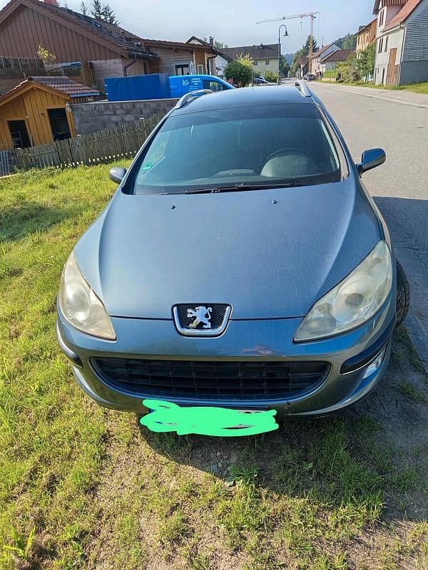 Grau Gebraucht 2006 Peugeot 407 Kombi | 1.000 € - Bild 1/4