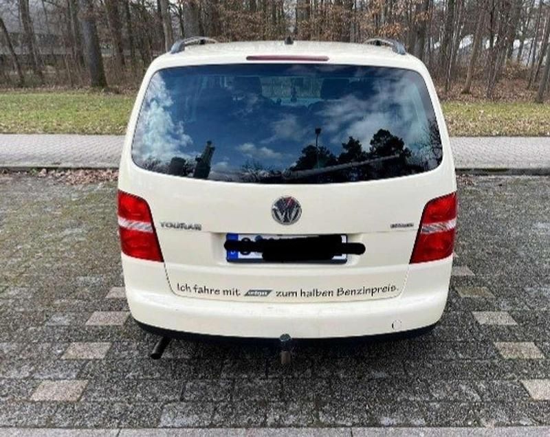 Gebraucht VW Touran Highline 109 PS (80 kW) 2007 Beige Van / Kleinbus