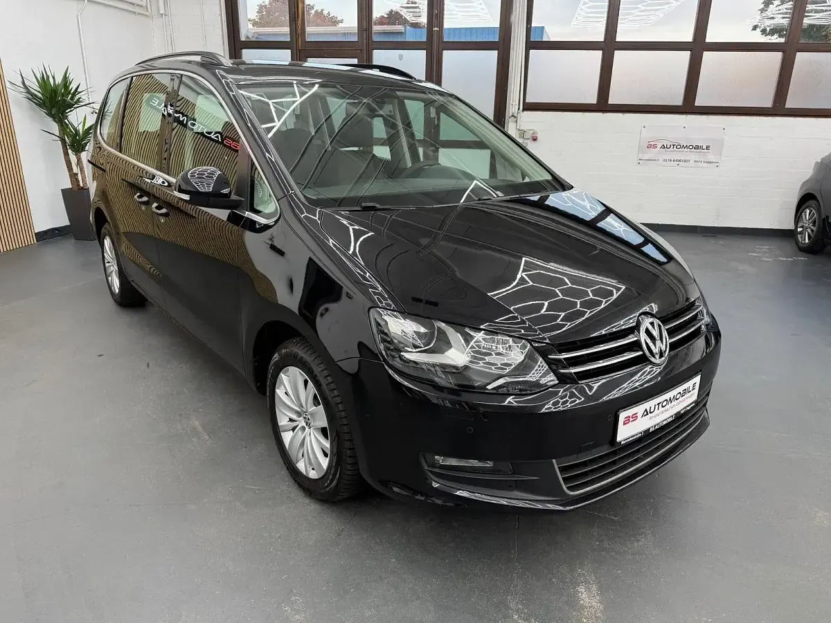 Gebraucht VW Sharan Comfortline 170 PS (125 kW) 2012 Schwarz Van / Kleinbus