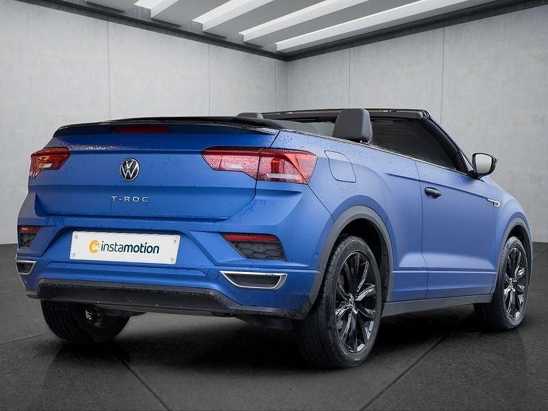 Gebraucht VW T-Roc Cabriolet 150 PS (110 kW) 2021 Blau Cabrio