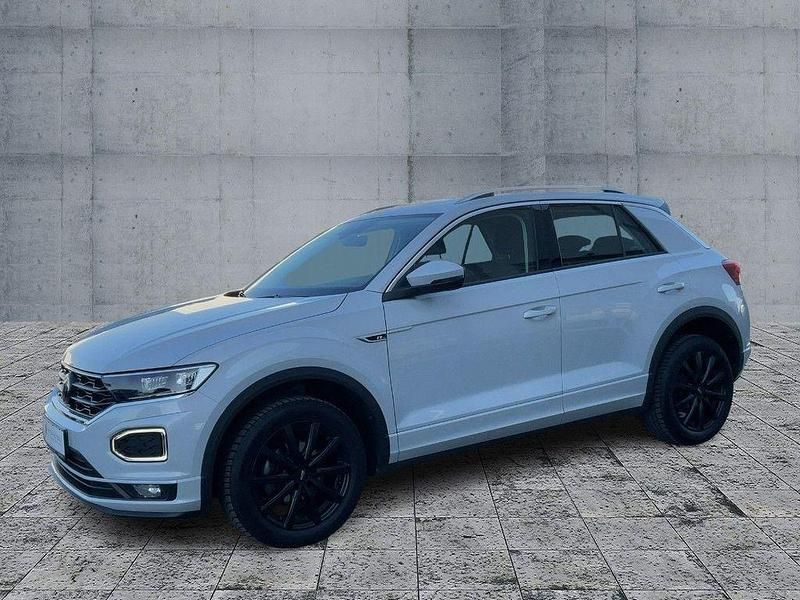 Gebraucht VW T-Roc R-line 150 PS (110 kW) 2022 White silver metallic SUV