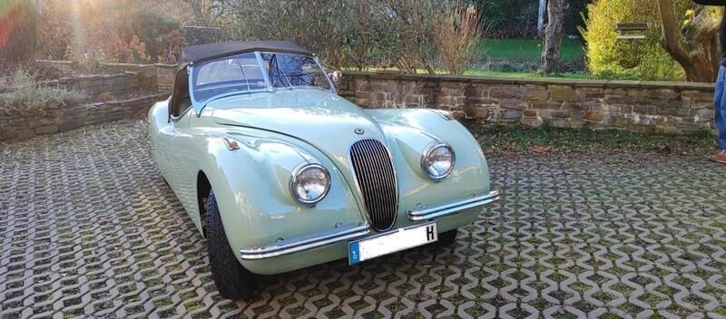 Grün Gebraucht 1950 Jaguar XK Cabrio | 99.500 € - Bild 1/4