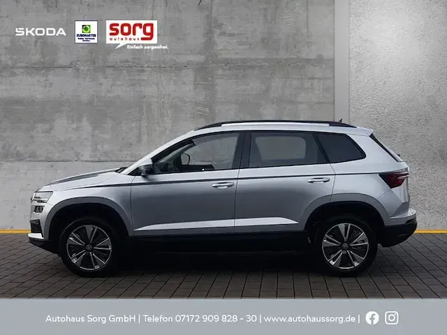 Gebraucht Skoda Karoq Selection 150 PS (110 kW) 2023 Silber SUV