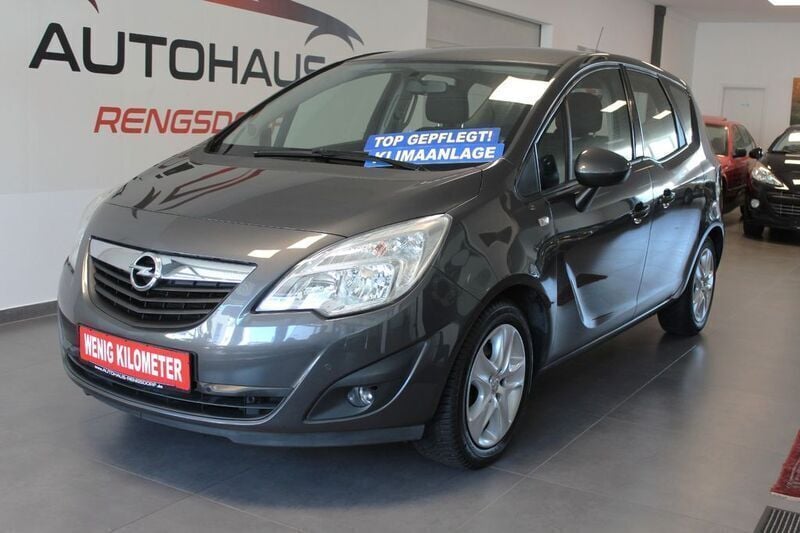 Grau Gebraucht 2011 Opel Meriva Edition Van / Kleinbus | 6.990 € (Etwas zu teuer) - Bild 1/4