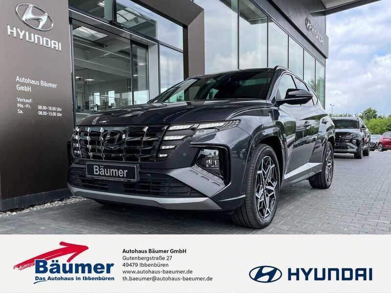 Grau Gebraucht 2022 Hyundai Tucson N Line SUV | 32.890 € (Teuer) - Bild 1/4