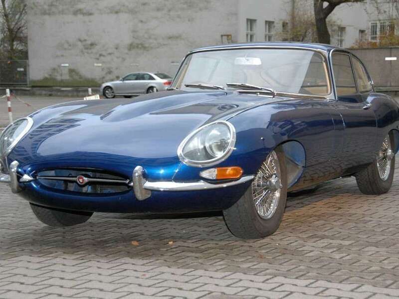 Usata Jaguar E-Type 209 CV (153 kW) 1966 Blu Coupé