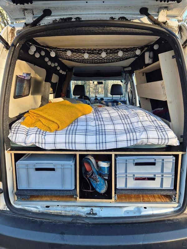 Gebraucht VW Caddy Maxi 102 PS (75 kW) 2011 Weiß Van / Kleinbus