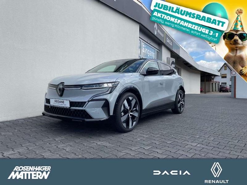 Grau kqj + schwarz gne Gebraucht 2024 Renault Mégane Techno Limousine | 34.990 € (Fairer Preis) - Bild 1/4