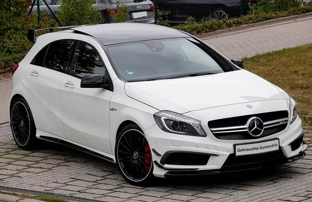 Gebraucht Mercedes A45 AMG AMG 360 PS (264 kW) 2015 Weiß Kleinwagen