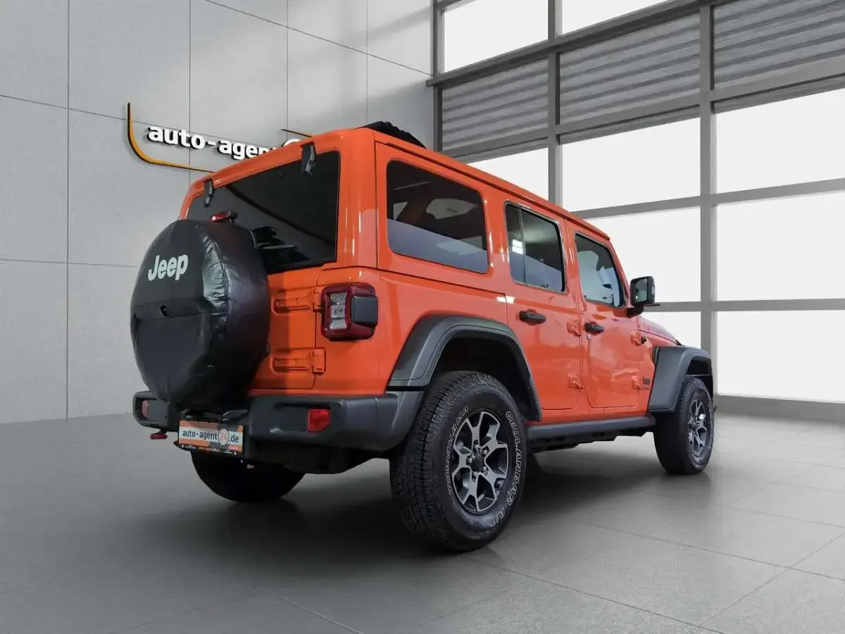 Gebraucht Jeep Wrangler Rubicon 200 PS (147 kW) 2019 Punkn (orange) metallic SUV