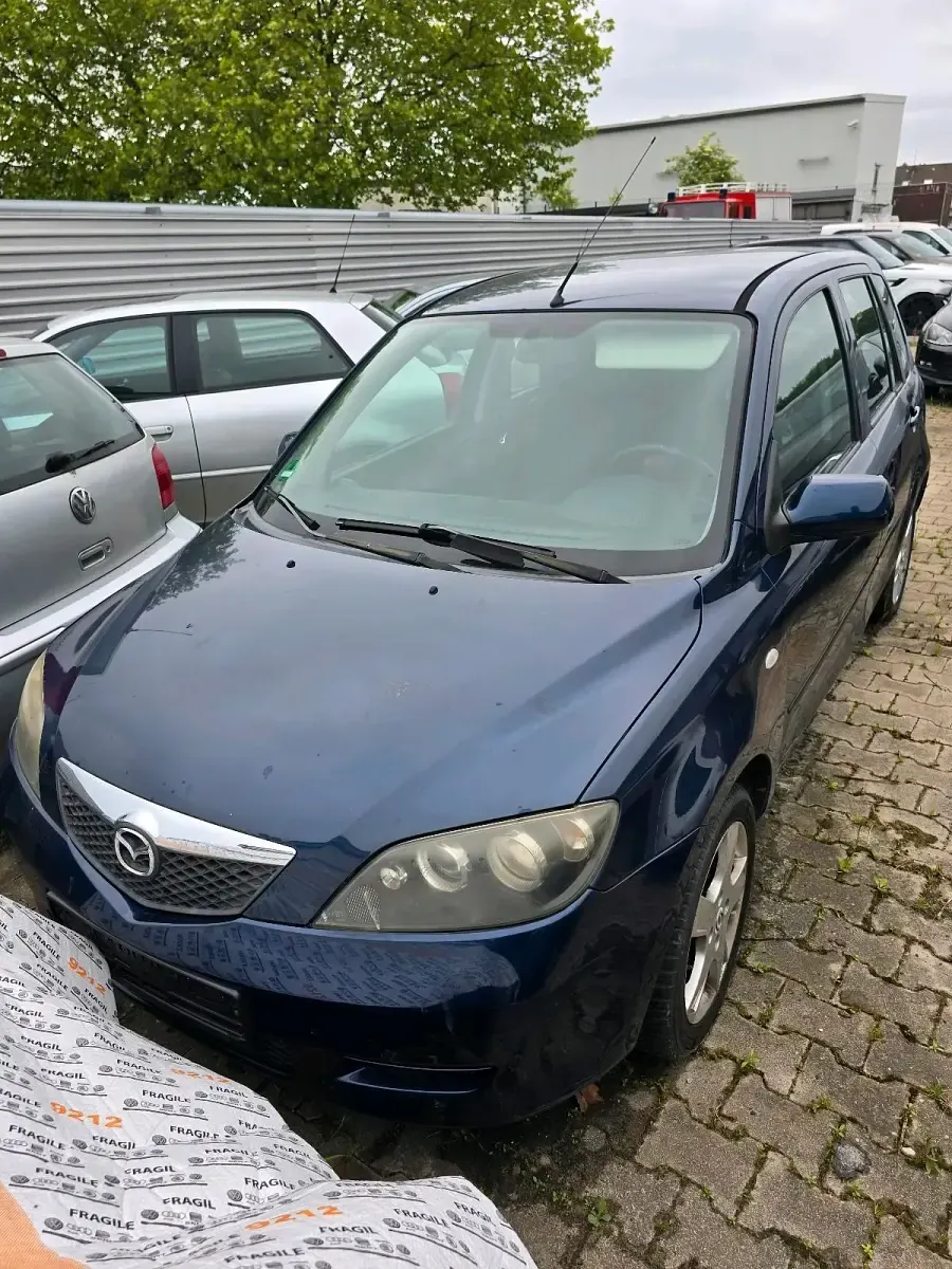 Gebraucht Mazda 2 68 PS (50 kW) 2007 Blau Kleinwagen