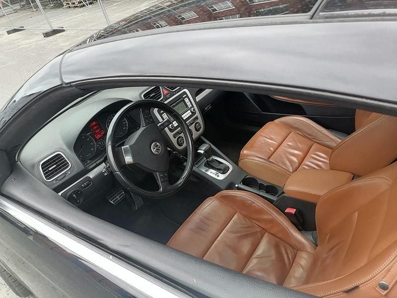 Schwarz Gebraucht 2008 VW Eos Cabrio | 4.900 € (Superpreis) - Bild 1/4