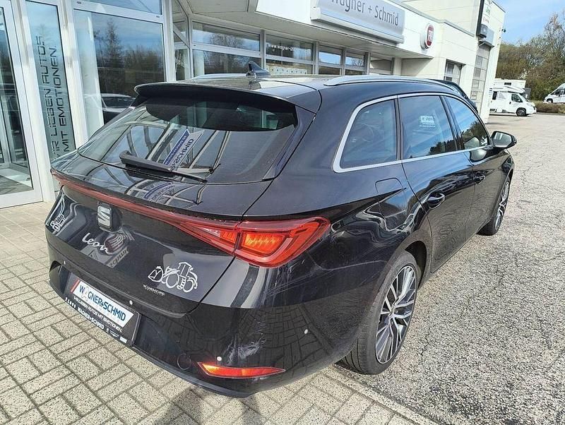 Gebraucht Seat Leon XCELLENCE 150 PS (110 kW) 2020 Midnight schwarz Kombi
