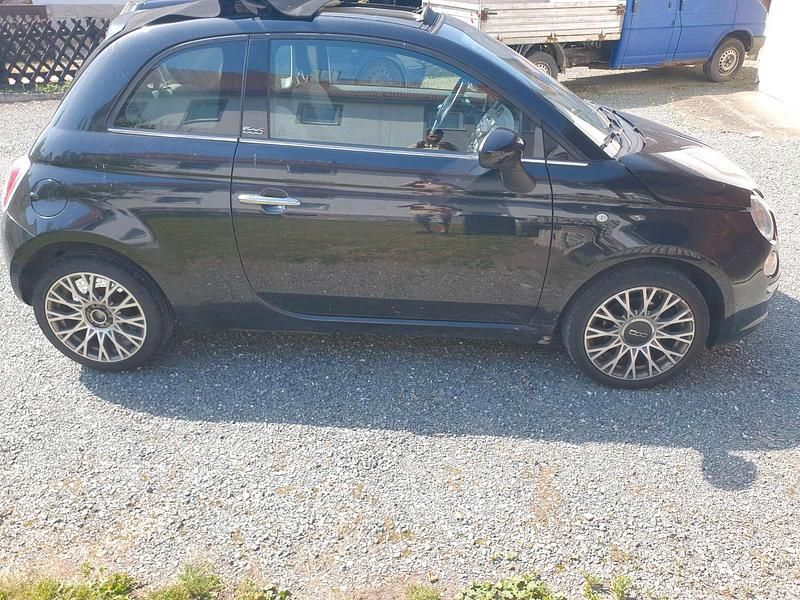 Schwarz Gebraucht 2012 Fiat 500C Cabrio | 2.599 € (Guter Preis) - Bild 1/4