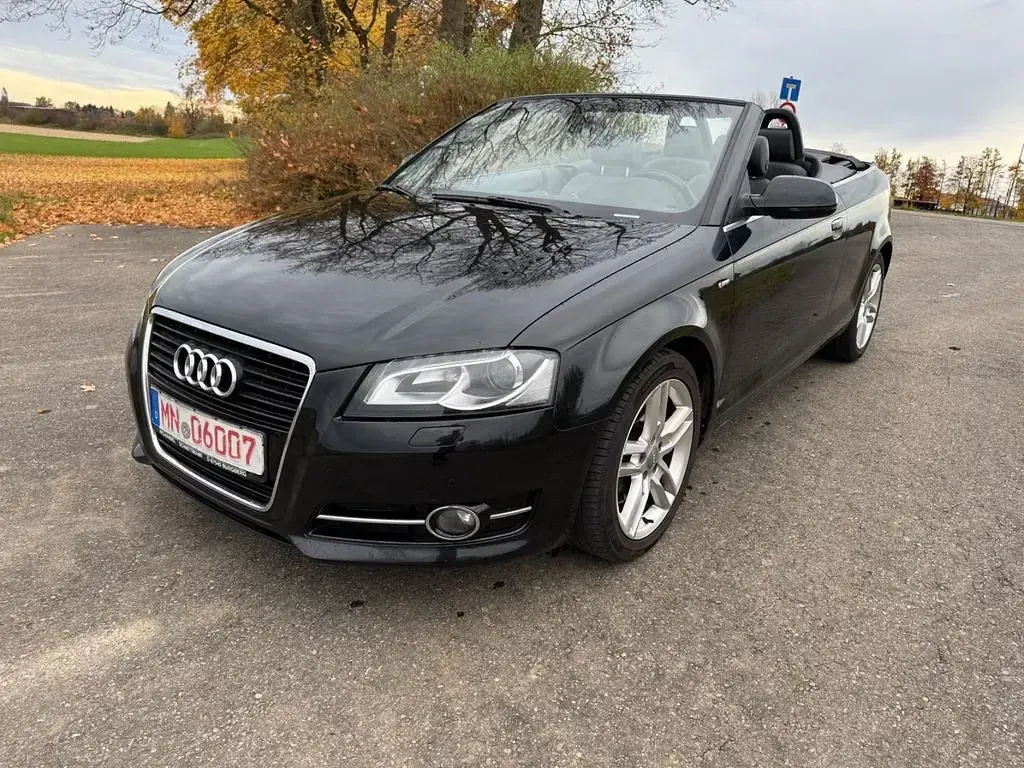 Gebraucht Audi A3 Cabriolet S-Line 200 PS (147 kW) 2011 Schwarz Cabrio