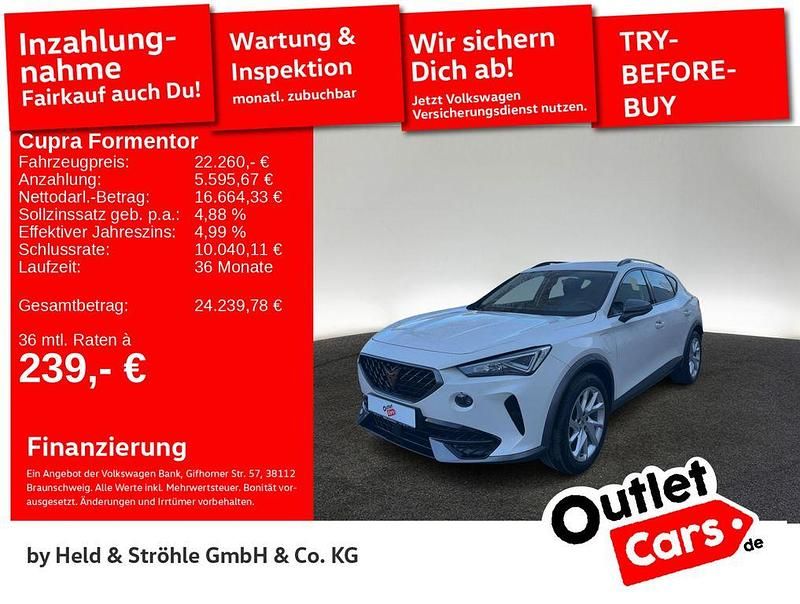 Gebraucht Cupra Formentor 204 PS (150 kW) 2022 "candy" weiß SUV