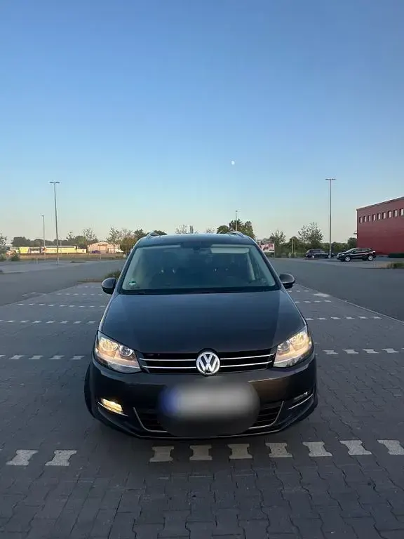 Gebraucht VW Sharan 150 PS (110 kW) 2017 Schwarz Van / Kleinbus