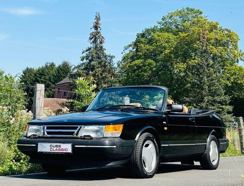 Gebraucht Saab 900 Cabriolet 126 PS (92 kW) 1990 Schwarz Cabrio